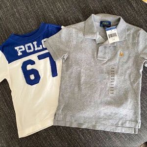 2 Ralph Lauren Toddler Boy Shirts (3t and 2t)